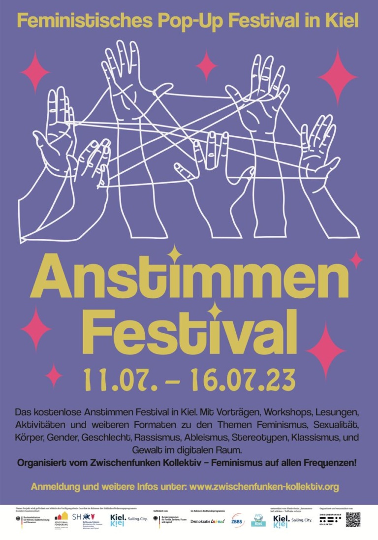 Bild: Flyer vom Anstimmen-Festival