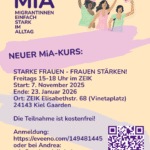 MiA-Kurs: Starke Frauen - Frauen stärken!