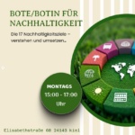 Bote/ Botin für Nachhaltigkeit