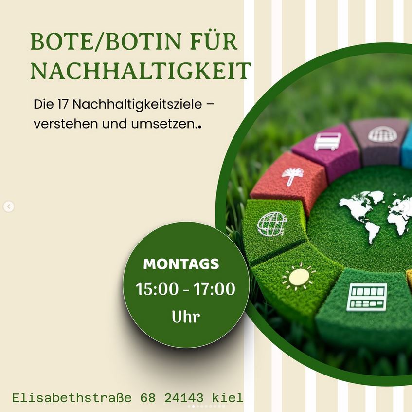 Bote/ Botin für Nachhaltigkeit