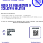 Soli-Treffen gegen die Bezahlkarte in Schleswig-Holstein (online)